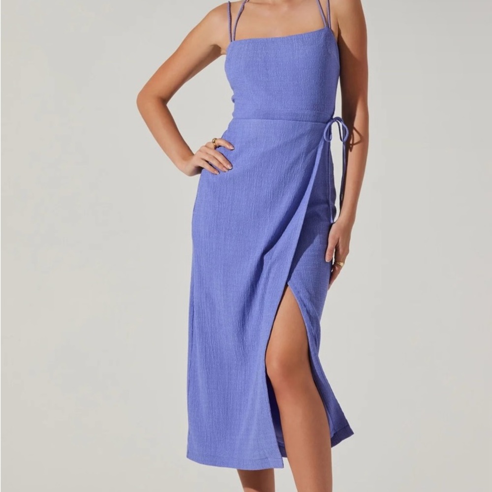Z Supply Brinda Wrap Midi Dress